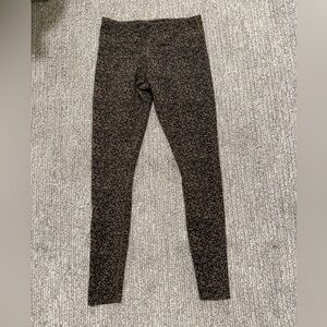 Pact Women's Black and Brown Patterned Leggings